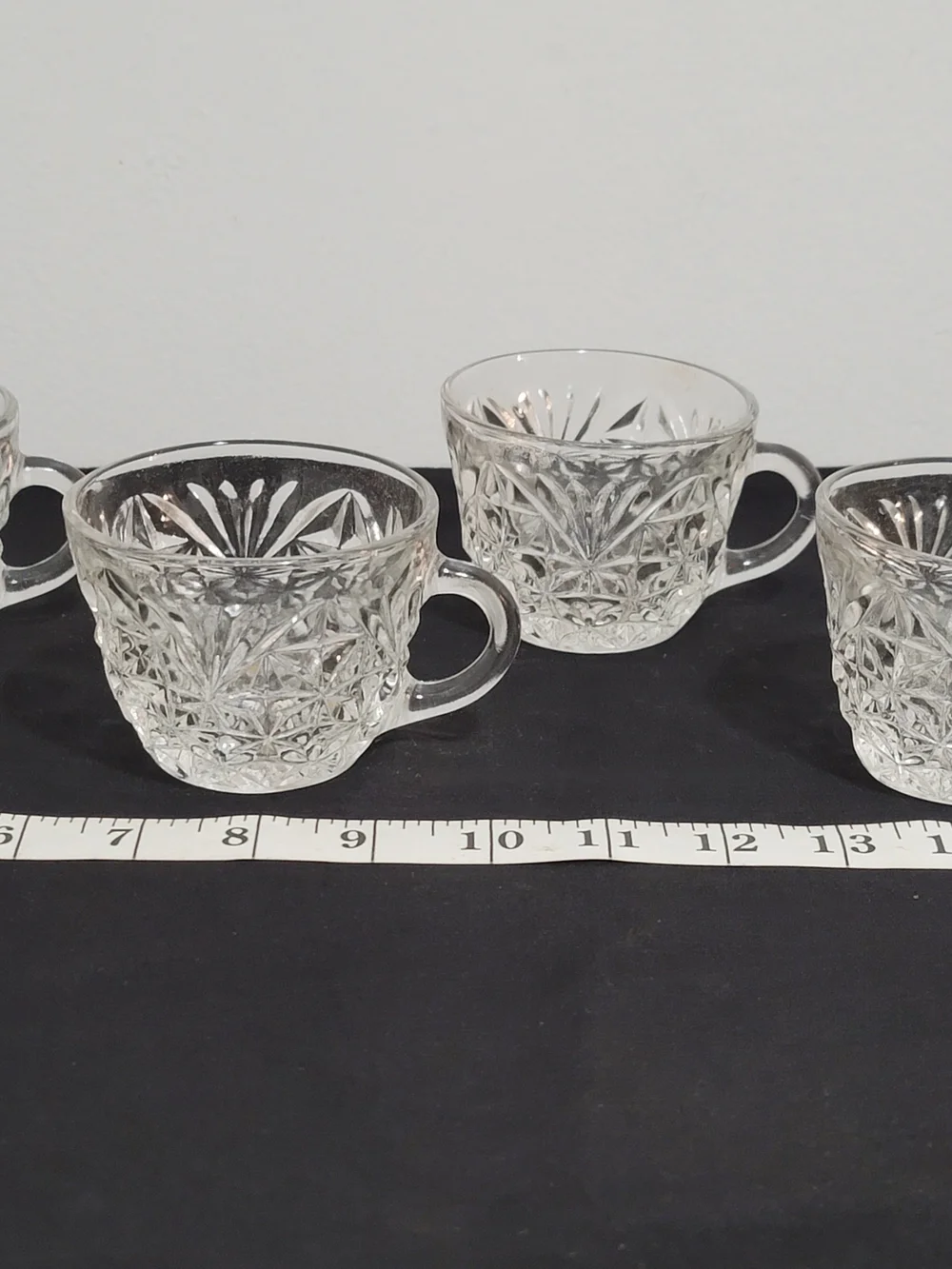 Vintage Anchor Hocking 6oz Punch Glasses - Set of 4